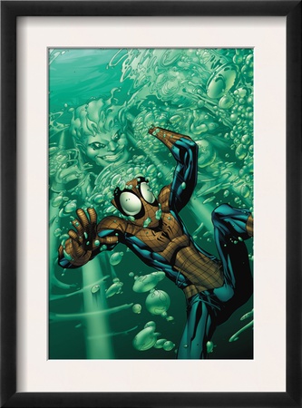Marvel Adventures Spider-Man #32 Cover: Spider-Man And Hydro Man by Patrick Scherberger Pricing Limited Edition Print image