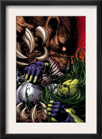 She-Hulk #35 Cover: She-Hulk And Ursa Major by Mike Deodato Jr. Pricing Limited Edition Print image