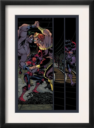Hulk #17 Group: Doc Samson, Thundra And Red She-Hulk by Ian Churchill Pricing Limited Edition Print image