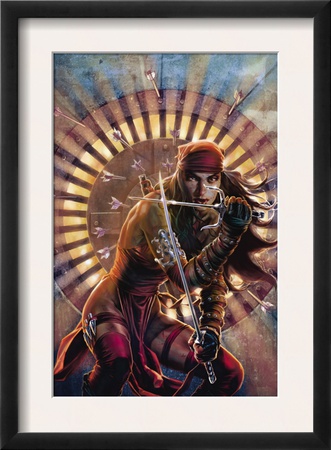 Dark Reign: Elektra #2 Cover: Elektra by Lee Bermejo Pricing Limited Edition Print image