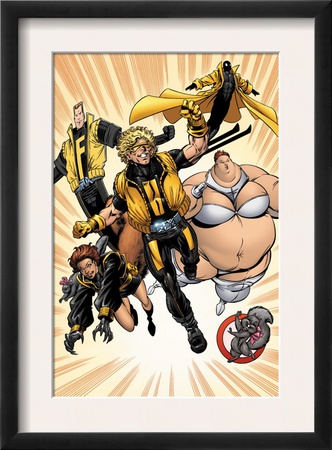 G.L.A. #4 Group: Squirrel Girl by Paul Pelletier Pricing Limited Edition Print image