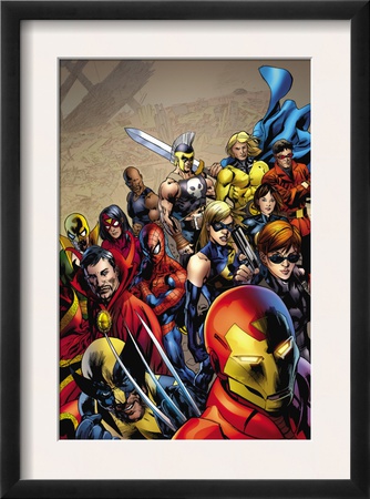 Giant-Size Avengers #1 Cover: Iron Man by Bryan Hitch Pricing Limited Edition Print image