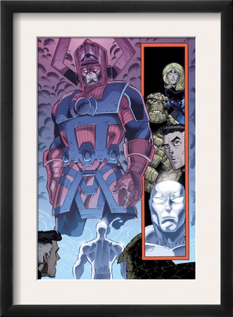 Marvel Adventures Fantastic Four #26 Group: Galactus by Cory Hamscher Pricing Limited Edition Print image
