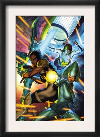 X-Men: Kingbreaker #2 Cover: Lilandra, Grey And Rachel by Brandon Peterson Pricing Limited Edition Print image