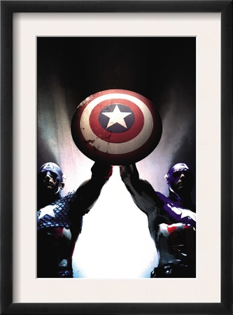 Captain America Reborn: Who Will Weild The Shield? Cover: Captain America by Gerald Parel Pricing Limited Edition Print image