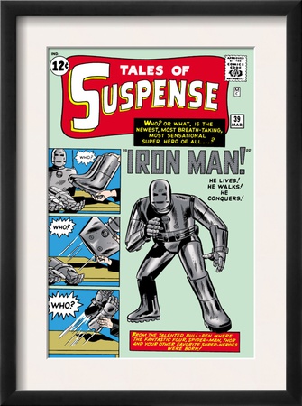 Tales Of Suspense #39 Cover: Iron Man by Jack Kirby Pricing Limited Edition Print image