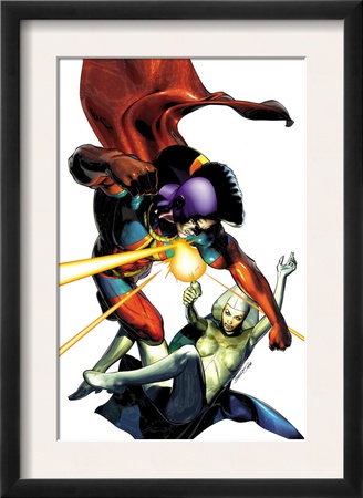 War Of Kings #2 Cover: Lilandra And Gladiator by Brandon Peterson Pricing Limited Edition Print image