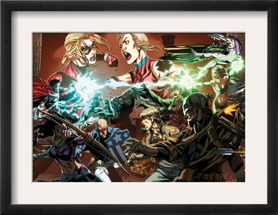 Dark Reign: Young Avengers #2 Group: Hawkeye by Mark Brooks Pricing Limited Edition Print image