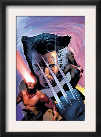 X-Men: The End #1 Cover: Wolverine, Cyclops And Storm by Greg Land Pricing Limited Edition Print image