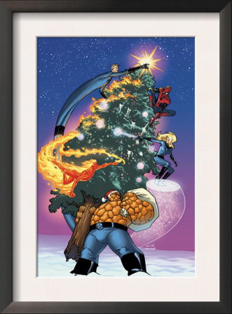Marvel Holiday Special #1 Cover: Thing by Stuart Immonen Pricing Limited Edition Print image