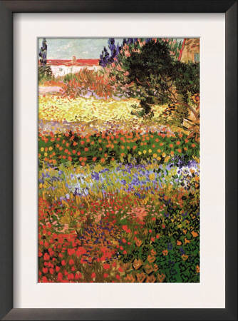 Flowering Garden With Path by Vincent Van Gogh Pricing Limited Edition Print image