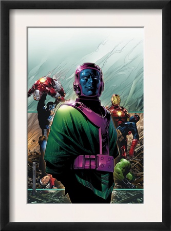 Young Avengers #4 Cover: Kang, Marvel Comics And Fantastic Four by Jim Cheung Pricing Limited Edition Print image