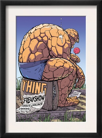 Thing: Freakshow #1 Cover: Thing by Scott Kolins Pricing Limited Edition Print image