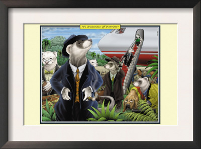 A Business Of Ferrets by Richard Kelly Pricing Limited Edition Print image
