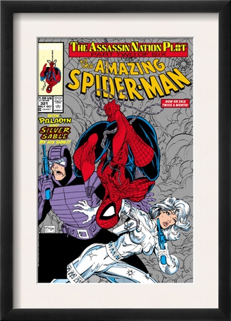Amazing Spider-Man #321 Cover: Spider-Man, Silver Sable And Paladin by Todd Mcfarlane Pricing Limited Edition Print image