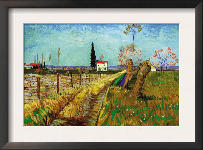 Path Through A Field With Willows by Vincent Van Gogh Pricing Limited Edition Print image