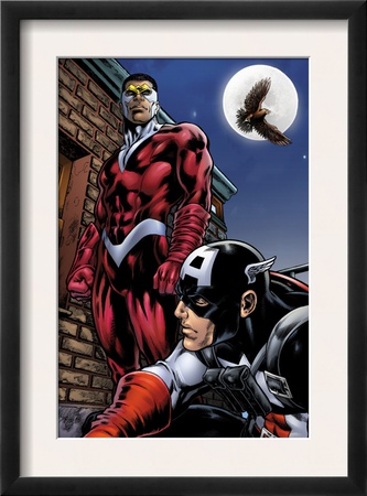 Captain America And The Falcon #13 Cover: Captain America And Falcon by Dan Jurgens Pricing Limited Edition Print image