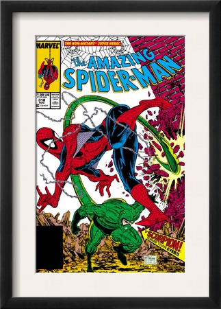 Amazing Spider-Man #318 Cover: Spider-Man And Scorpion by Todd Mcfarlane Pricing Limited Edition Print image