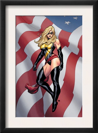 Ms. Marvel #1 Cover: Ms. Marvel by Frank Cho Pricing Limited Edition Print image