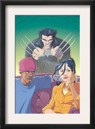 Jubilee #6 Cover: Jubilee And Wolverine by Casey Jones Pricing Limited Edition Print image