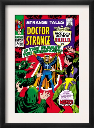 Strange Tales #160 Cover: Dr. Strange And Baron Mordo by Marie Severin Pricing Limited Edition Print image