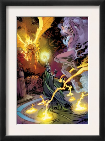 Fantastic Four: House Of M #2 Group: Invincible Woman by Scot Eaton Pricing Limited Edition Print image
