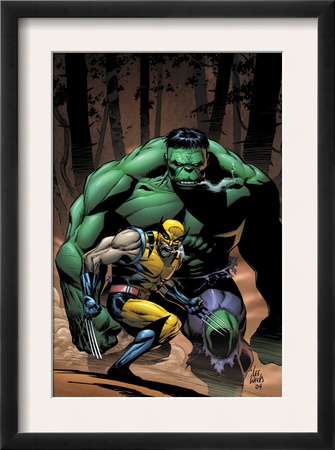 Incredible Hulk #80 Cover: Wolverine And Hulk by Lee Weeks Pricing Limited Edition Print image