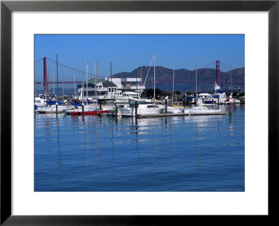 Boats In Marina, San Francisco, Ca by Daniel Mcgarrah Pricing Limited Edition Print image