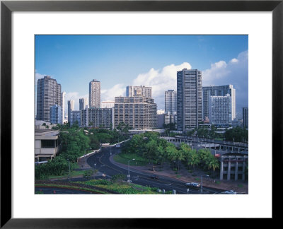 Downtown Honolulu by Günter Blum Pricing Limited Edition Print image