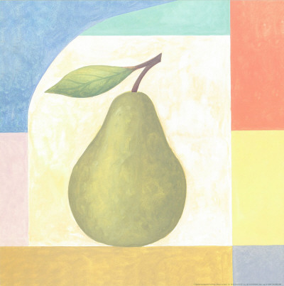 Cheerful Pear by Ferrer Pricing Limited Edition Print image