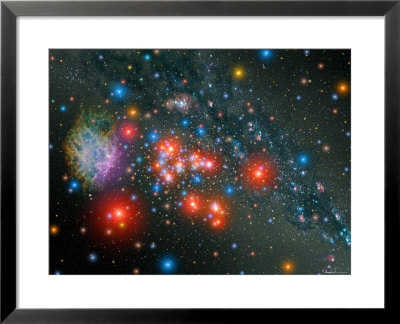 Red Super Giant Cluster by Stocktrek Images Pricing Limited Edition Print image
