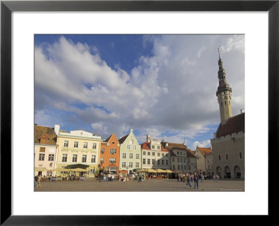 Town Hall In Old Town Square, Old Town, Unesco World Heritage Site, Tallinn, Estonia by Neale Clarke Pricing Limited Edition Print image
