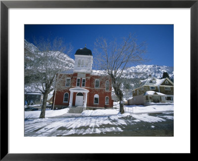 Ouray County Courthouse Dating From 1888 On 4Th Street And 6Th Avenue by Robert Francis Pricing Limited Edition Print image