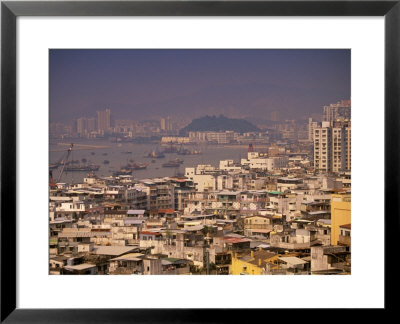 City View From Penha Hill, Macau, China by Walter Bibikow Pricing Limited Edition Print image