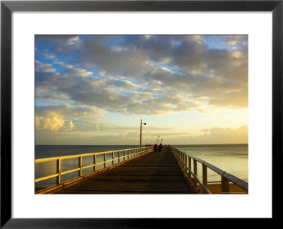 Early Light On Urangan Pier, Hervey Bay, Queensland, Australia by David Wall Pricing Limited Edition Print image