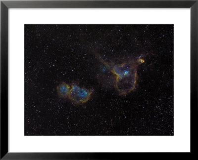 Heart And Soul Nebulae by Stocktrek Images Pricing Limited Edition Print image