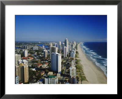 Surfers Paradise, The Gold Coast, Queensland, Australia by Adina Tovy Pricing Limited Edition Print image