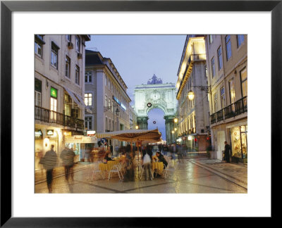Rua Augusta, Lisbon, Portugal, Europe by Graham Lawrence Pricing Limited Edition Print image