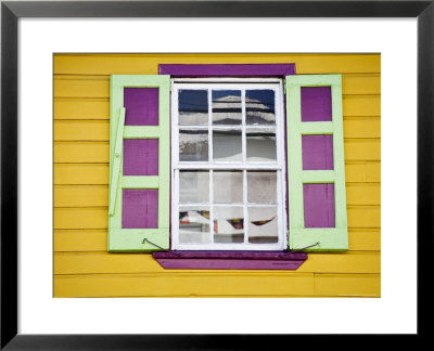 Window Shutters, St. Johns, Antigua Island, Lesser Antilles, West Indies by Richard Cummins Pricing Limited Edition Print image