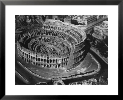 The Colosseum In Rome by A. Villani Pricing Limited Edition Print image