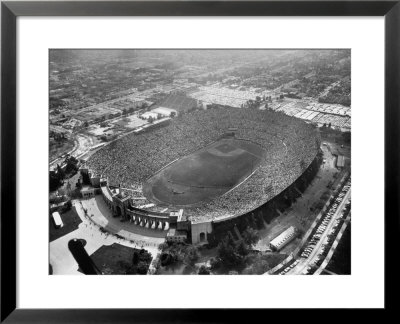 An Aerial View Of The Los Angeles Coliseum by J. R. Eyerman Pricing Limited Edition Print image