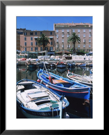 Small Fishing Boats, Ajaccio, Corsica, France, Mediterranean by Guy Thouvenin Pricing Limited Edition Print image