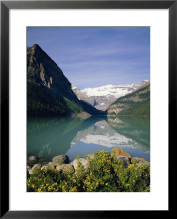 Lake Louise, Banff National Park, Rocky Mountains, Alberta, Canada by Geoff Renner Pricing Limited Edition Print image