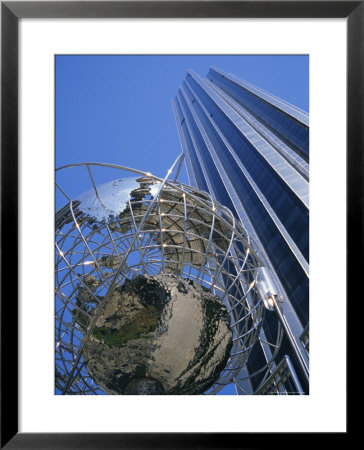 Columbus Circle, Central Park West, New York, Usa by Geoff Renner Pricing Limited Edition Print image
