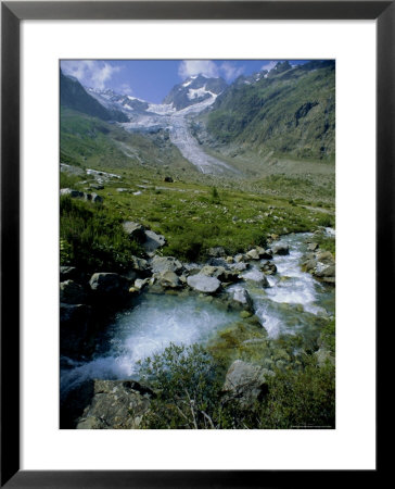 Glacier De La Lee Blanche, Val Veni, Italy, Europe by Lorraine Wilson Pricing Limited Edition Print image
