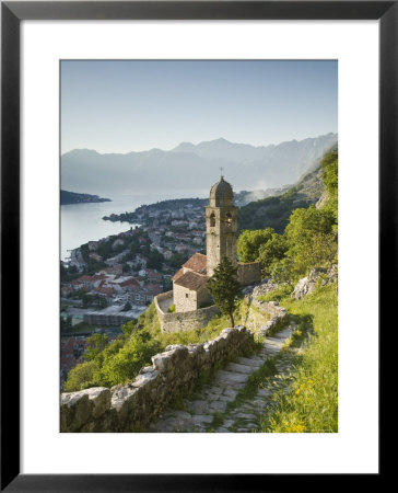 Gospa Od Zdravlja Church, Kotor, Kotor Bay, Montenegro by Walter Bibikow Pricing Limited Edition Print image