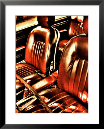 Classic Car Interior In Copper by Paula Iannuzzi Pricing Limited Edition Print image