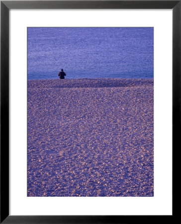 Coastline Near Old Town Nice, France by Connie Ricca Pricing Limited Edition Print image
