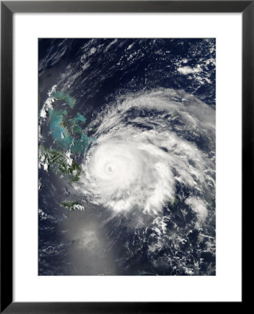Hurricane Ike Over Cuba, Hispaniola, And The Bahamas by Stocktrek Images Pricing Limited Edition Print image