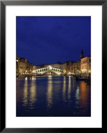The Rialto Bridge, Venice, Italy by Neil Farrin Pricing Limited Edition Print image